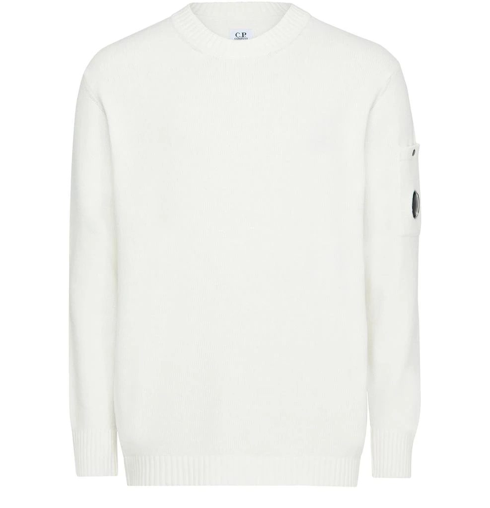 CP Company Lens round-neck cotton chenille sweater 2