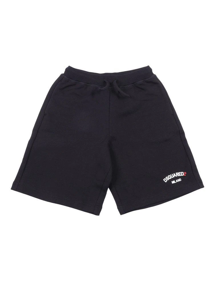 DSQUARED2 Dsquared2 Kids Logo-Detailed Drawstring Shorts