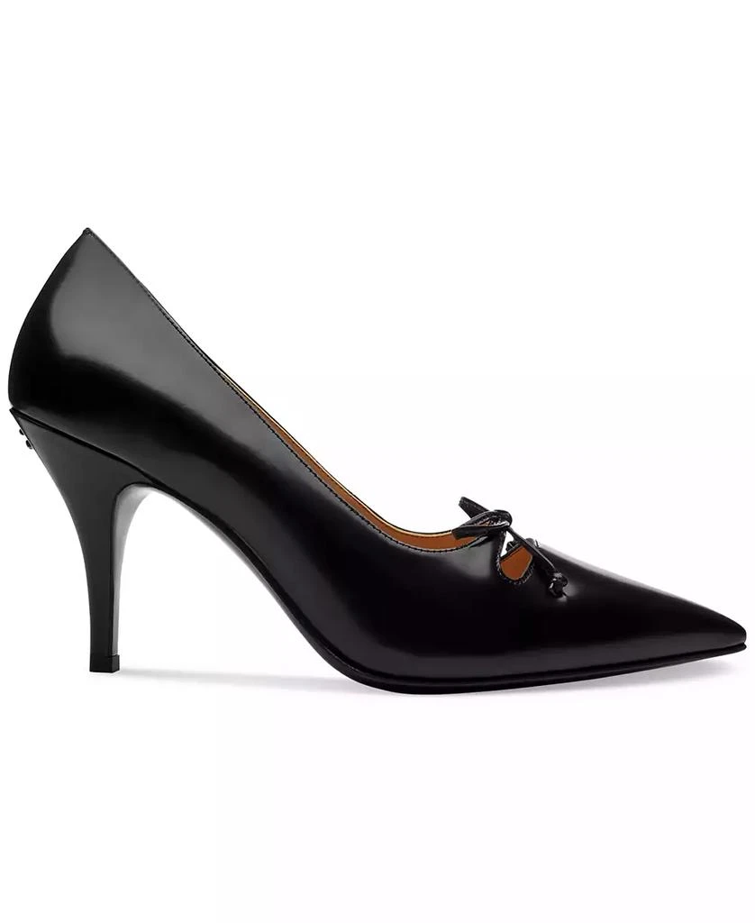 Coach Runway Leather Pointed-Toe High-Heel Pumps 2