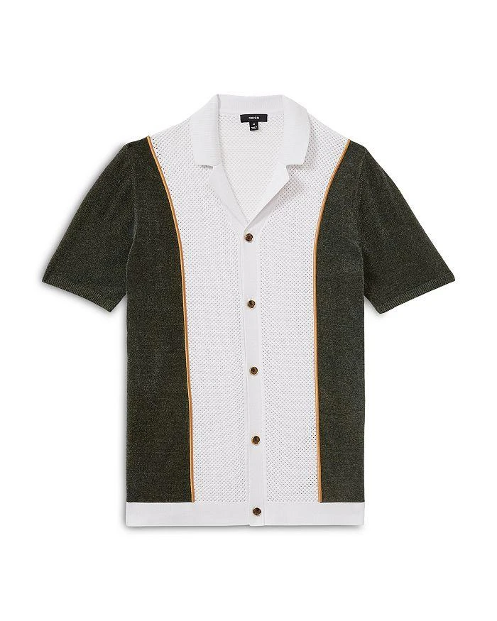 REISS Meastro Knit Camp Shirt 6