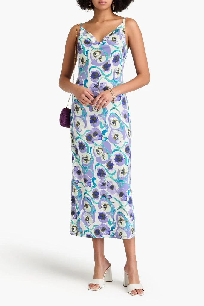 Diane von Furstenberg Alik printed jersey midi dress 2