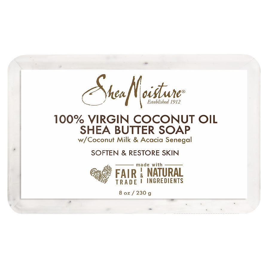 SheaMoisture 100% Virgin Coconut Oil Shea Butter Bar Soap