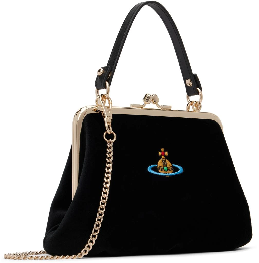 Vivienne Westwood Black Granny Frame Bag 2