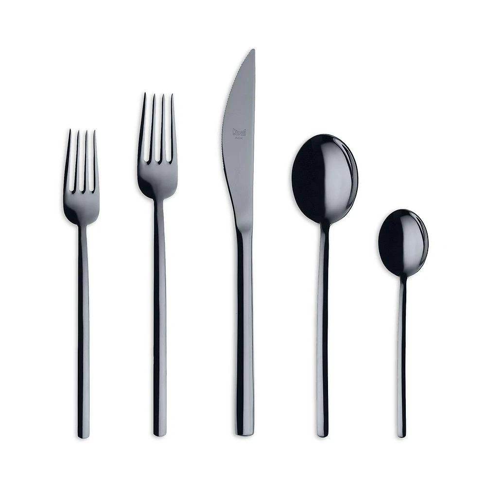 Mepra Due Oro Nero 5 Piece Place Setting 1