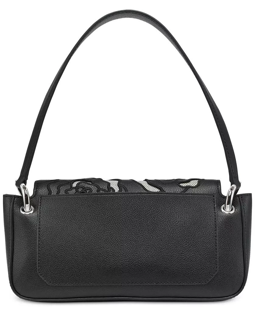 Karl Lagerfeld Paris Monet Embroidered Leather Shoulder 5