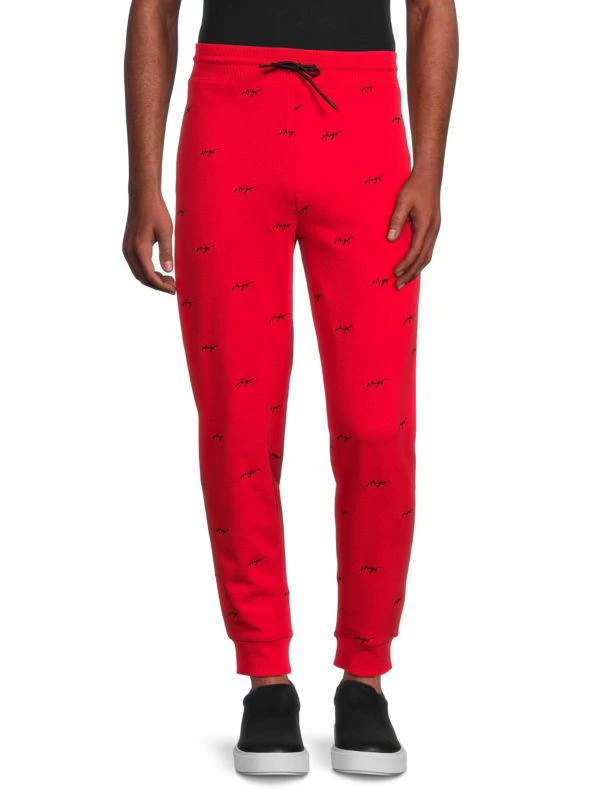 Hugo Boss Duritiba Logo Drawstring Joggers 1