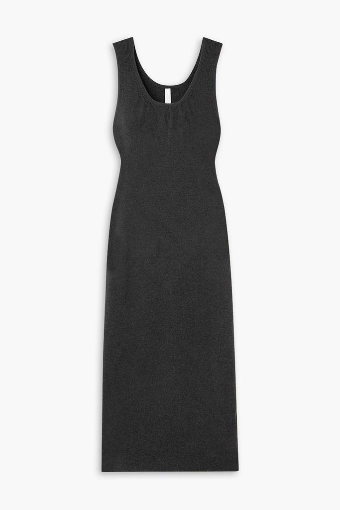 LAUREN MANOOGIAN Ribbed stretch-Pima cotton midi dress