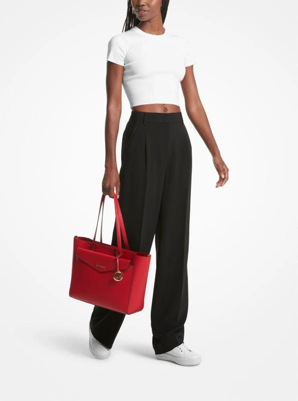 Michael Kors Maisie Large Pebbled Leather 3-in-1 Tote Bag 4
