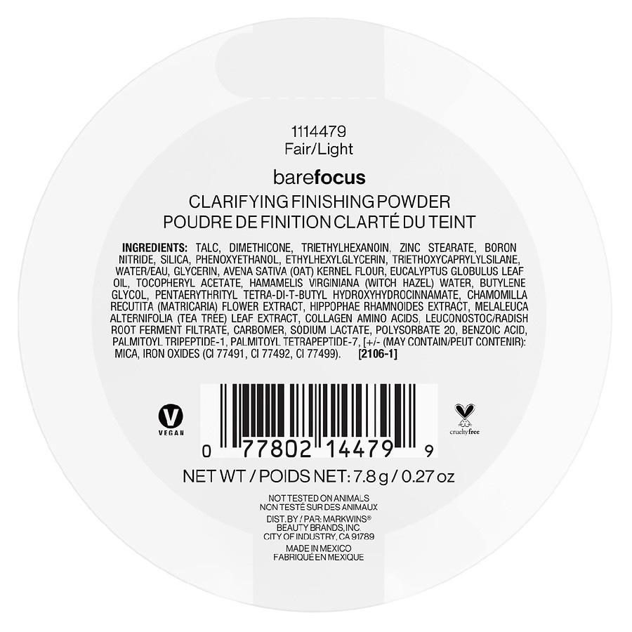 Wet n Wild Bare Focus Clarifying Finishing Powder
