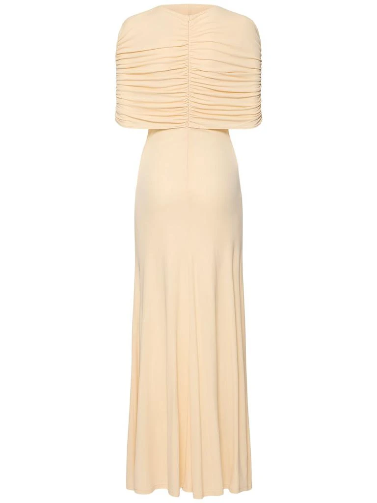 Esse Studios Bonachi Draped Cape Long Dress 3