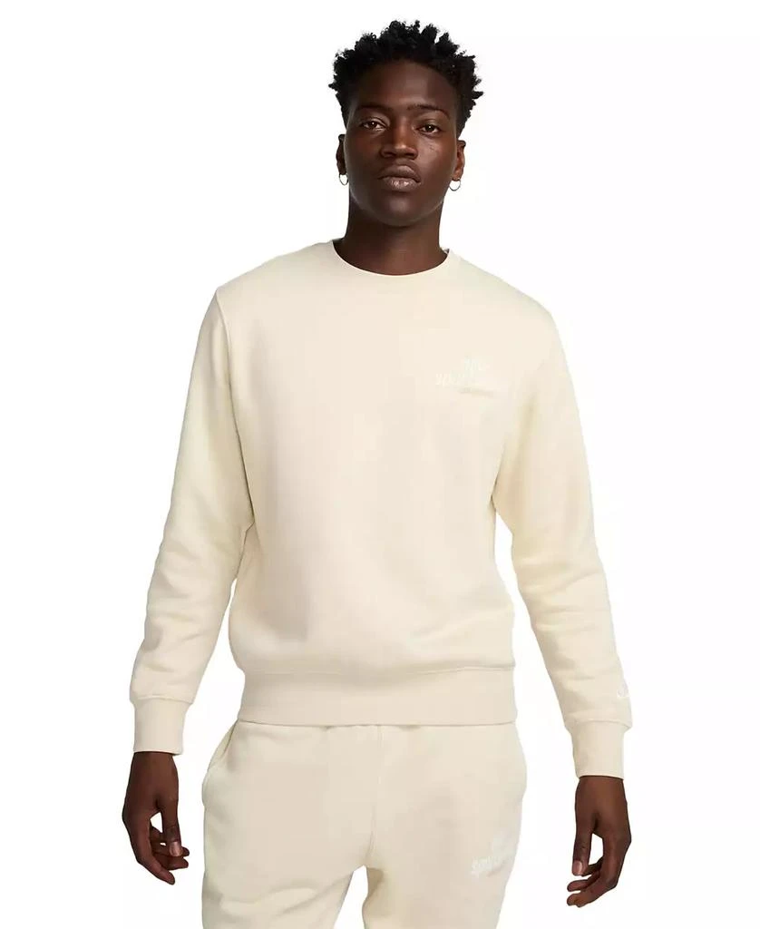 NIKE Men's Sportswear Club Crewneck Sweatshirt 1