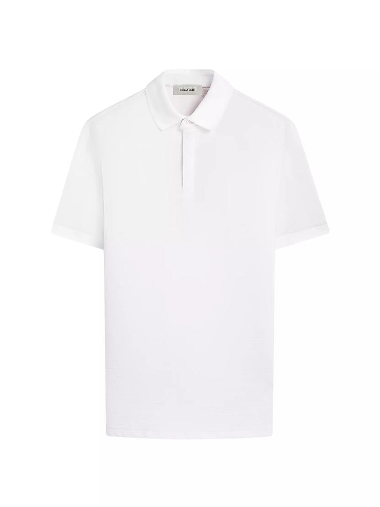 BUGATCHI Three-Button Polo Shirt
