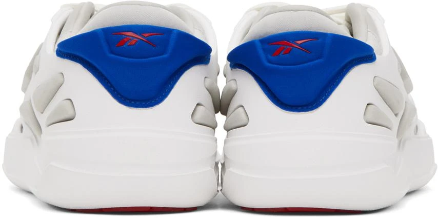 Reebok White & Blue Club C FWD Sneakers 2