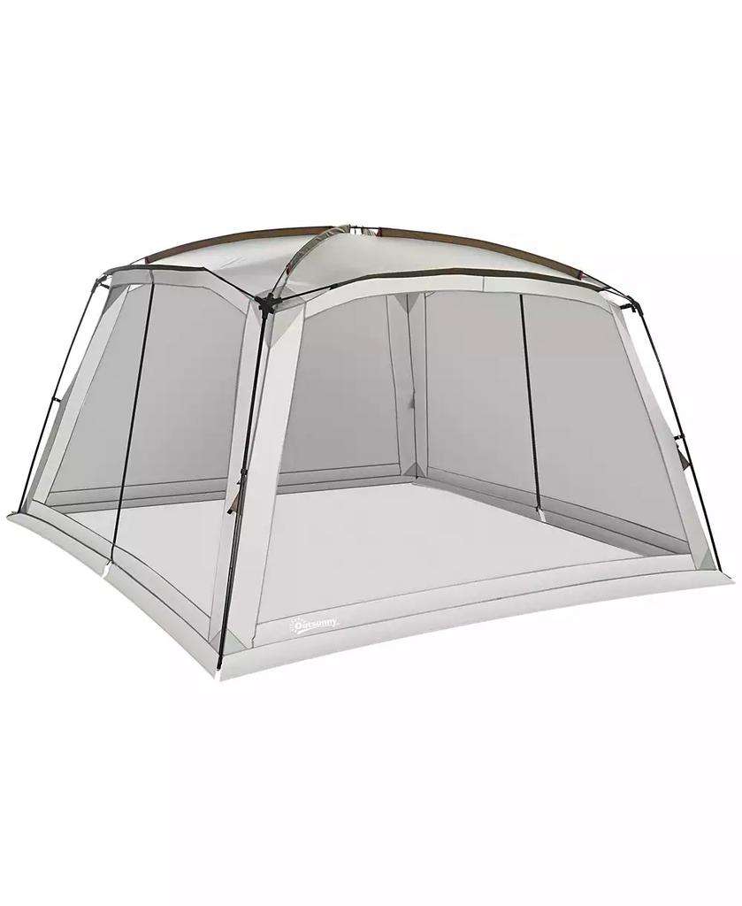 Outsunny Screen Tent, 12
x 12
Screen House Room with UV50+ Protection