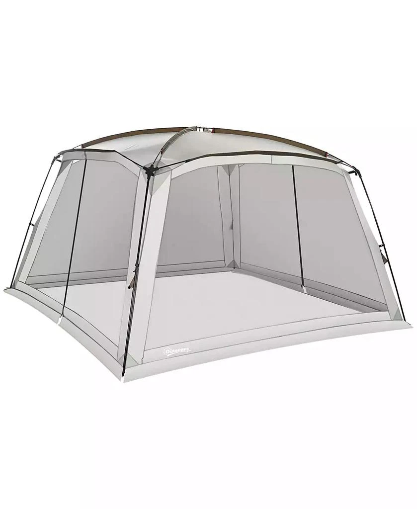 Outsunny Screen Tent, 12
 x 12
 Screen House Room with UV50+ Protection 1