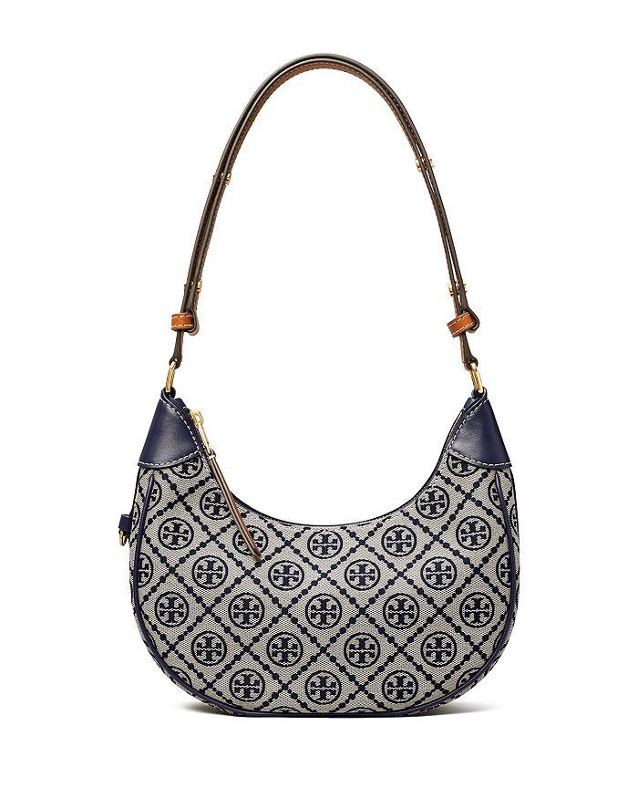 Tory Burch T Monogram Crescent Bag