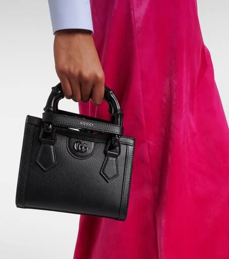 Gucci Gucci Diana Mini leather tote bag 7
