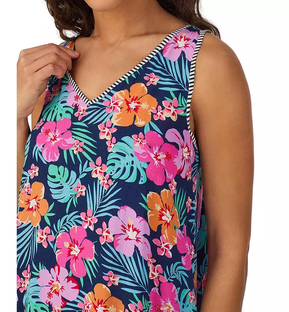 Cuddl Duds Women's Sleeveless Floral Midi Nightgown 2