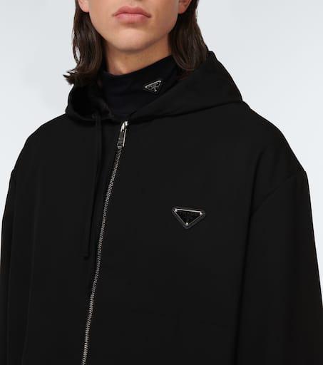 Prada Hooded virgin wool jacket - Jackets - Free Shipping