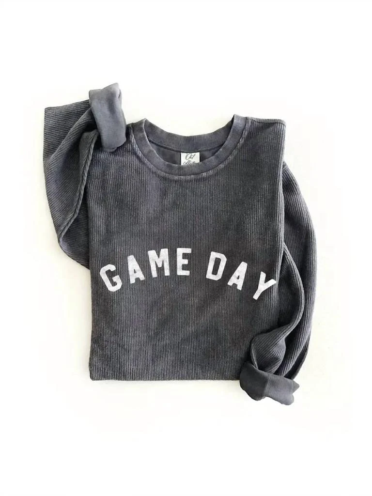 OAT COLLECTIVE Oat Collective - Women's Thermal Vintage Game Day Pullover 1