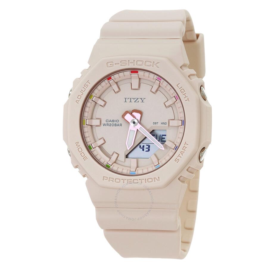 Casio Alarm World Time Quartz Analog-Digital Ladies Watch GMAP2100IT-4A