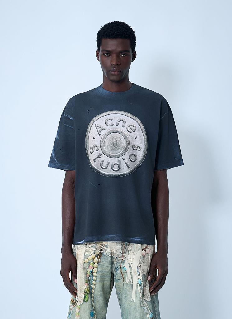 Shop Blue Paint Splatter T-shirt on Sale at BeyondStyle