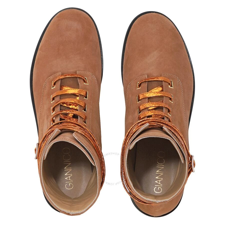 GIANNICO Ladies Hailey Calf Suede Lace-up Boots 3