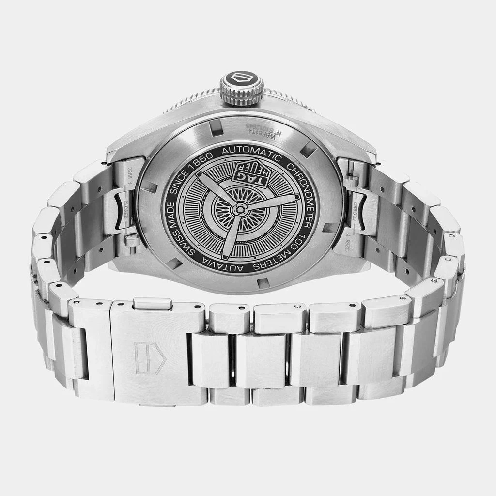 TAG Heuer Tag Heuer Black Stainless Steel Autavia  WBE5114.EB0173 Automatic Men's Wristwatch 42mm 5