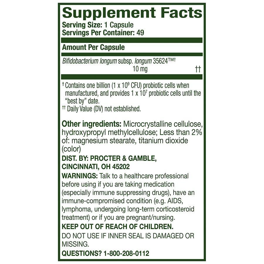 Align Daily Probiotic Capsules 3