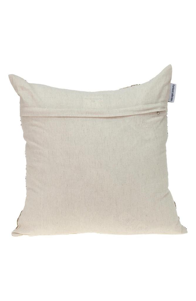 Parkland Periwinkle Beaded Accent Pillow