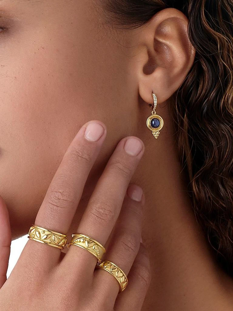 Temple St. Clair Florence86 18K Yellow Gold Winged Heart Ring 3