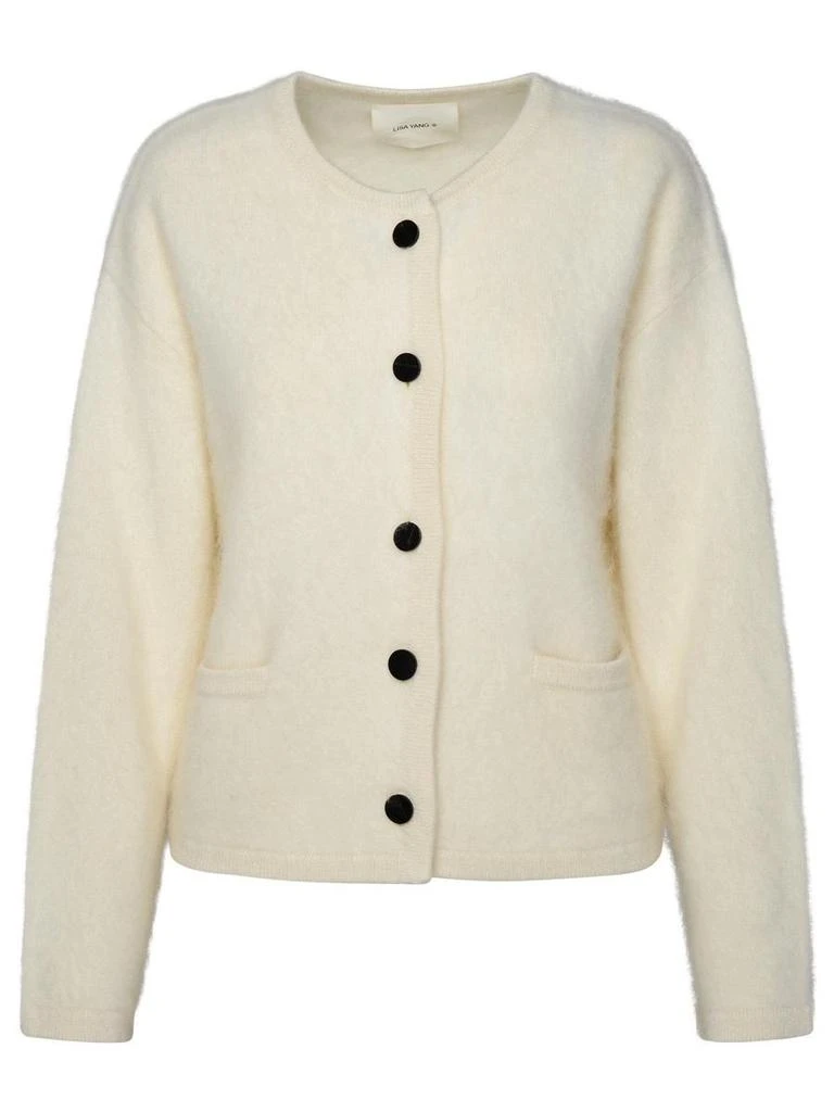 Lisa Yang 'Kiana' Cream Cashmere Cardigan – On Sale Now with Up to