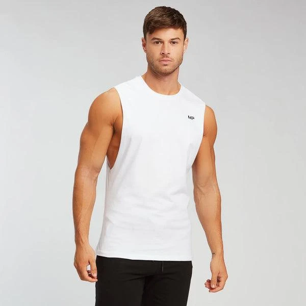 MP MP Men's Rest Day Tank Top - White 1