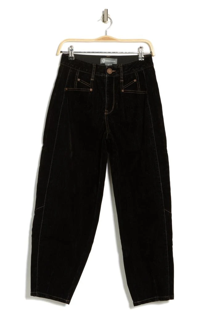 Democracy 'Ab' Tech Skyrise Velvet Barrel Pants 3