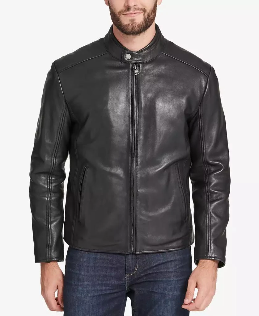 Marc New York by Andrew Marc Men's Leather Moto Jacket, Created for Macy's 3
