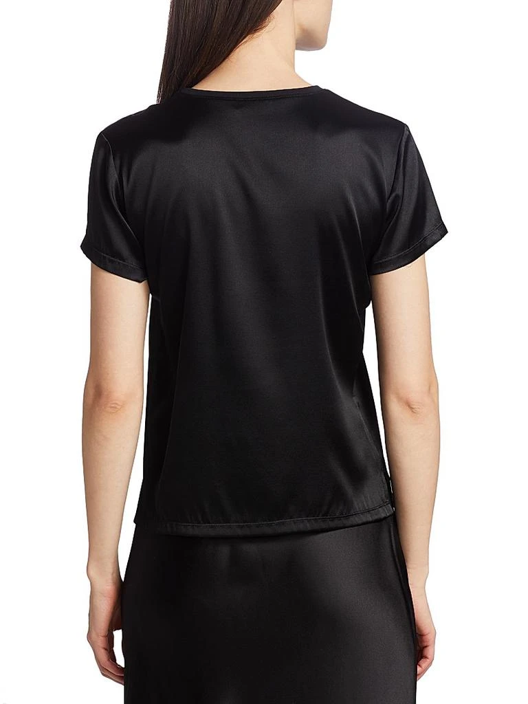 ATM Anthony Thomas Melillo Silk Blend Crewneck T-Shirt 5