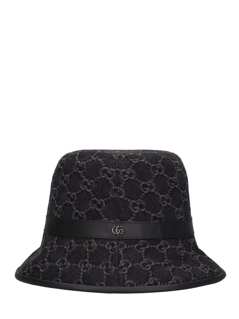 Gucci Gg Denim Bucket Hat 1