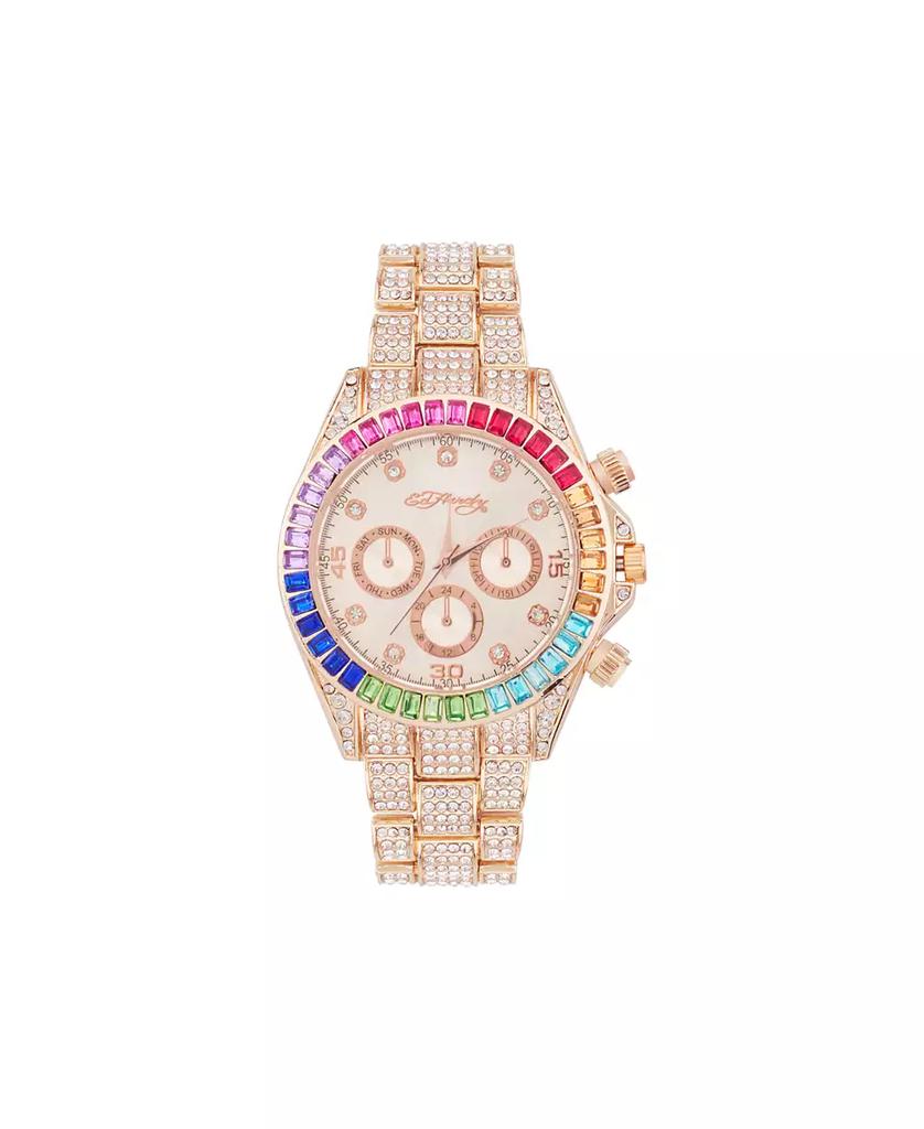 Ed Hardy Women's Quartz Shiny Rose Gold-Tone Alloy Watch