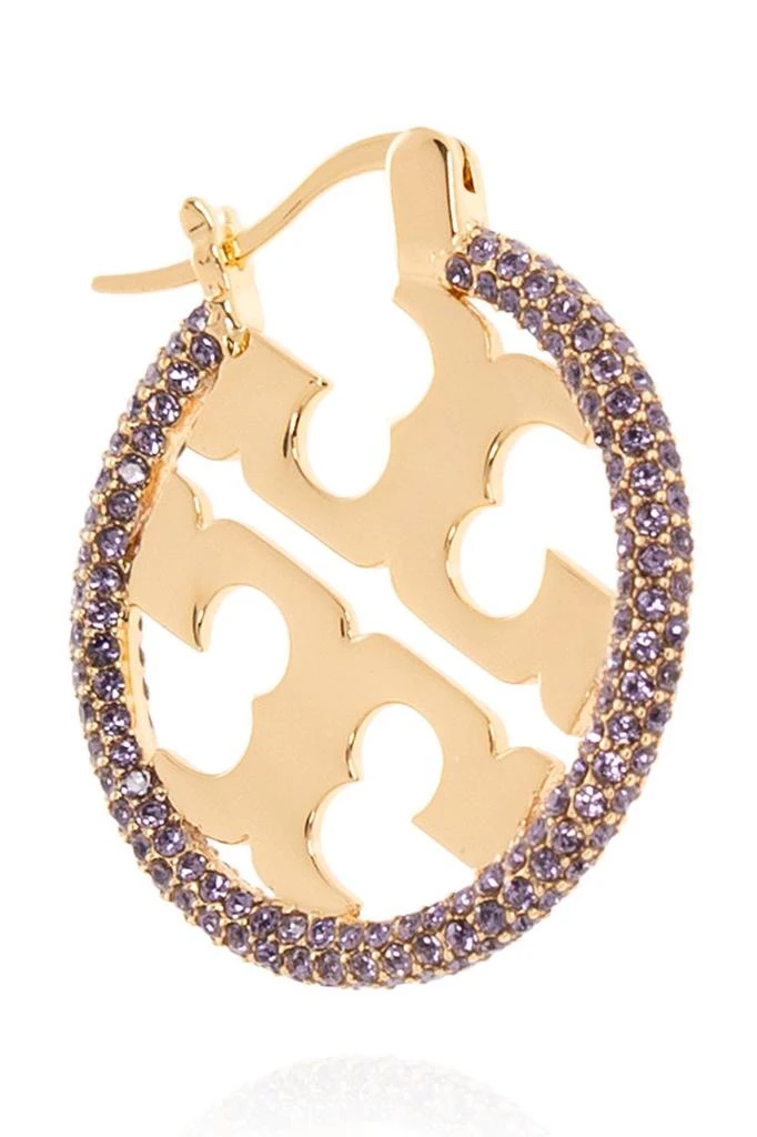 Tory Burch Tory Burch Miller Logo Plaque Earrings 3
