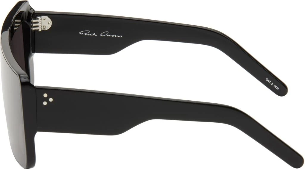 Rick Owens Black Hollywood Documenta Sunglasses 3