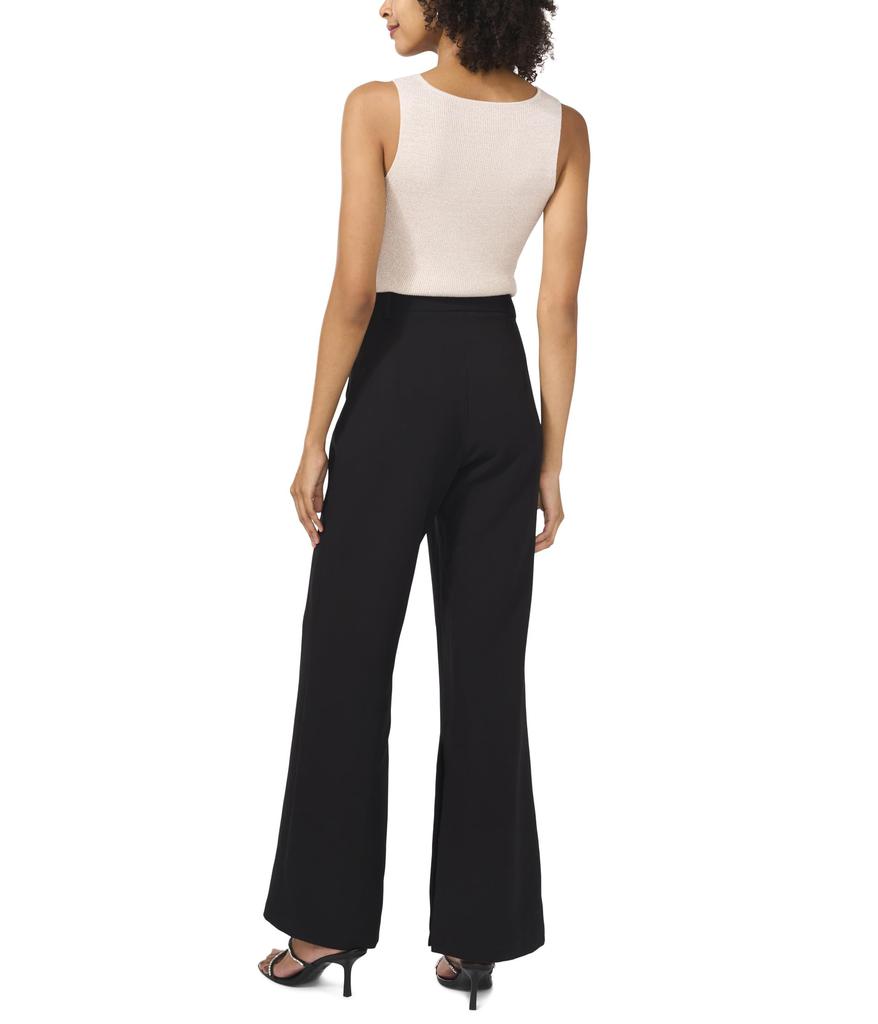 Vince Camuto Trouser With Inseam Slit And Clean Finish Front Waist