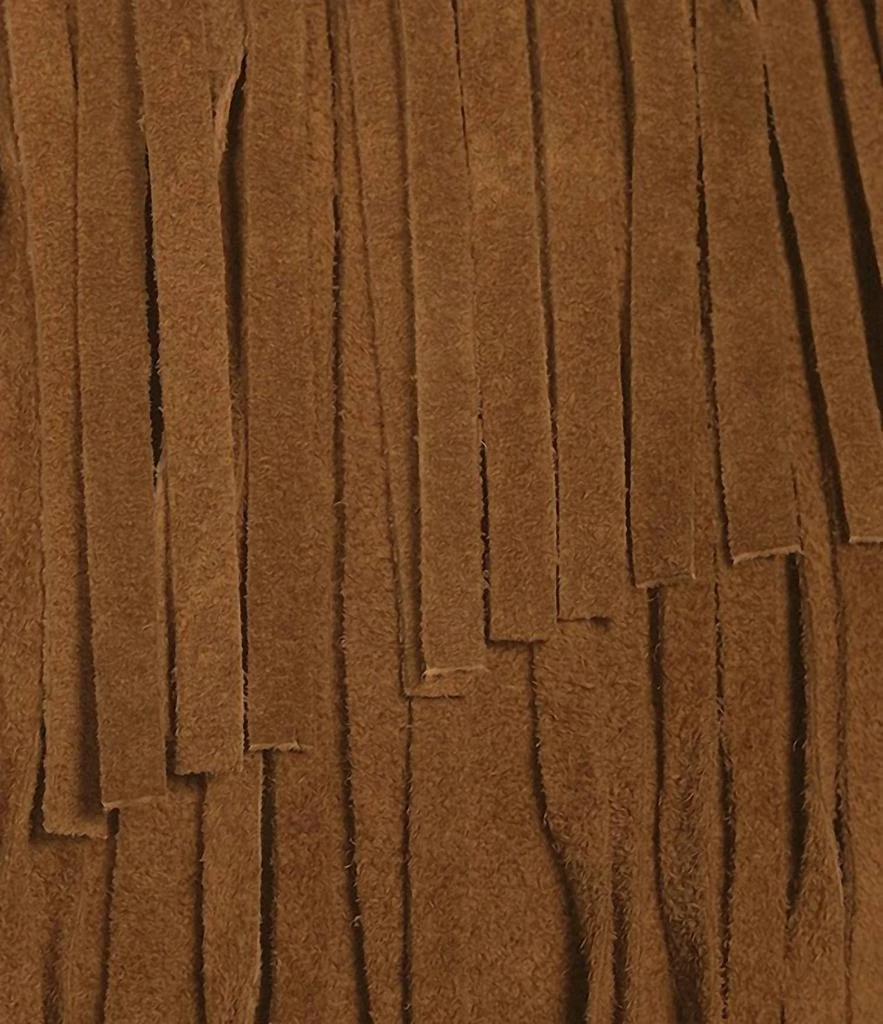 Scully Scully - Suede Fringe Short Skirt 4