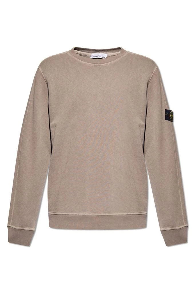 Stone Island Stone Island Logo Patch Sleeved Crewneck Sweatshirt 1