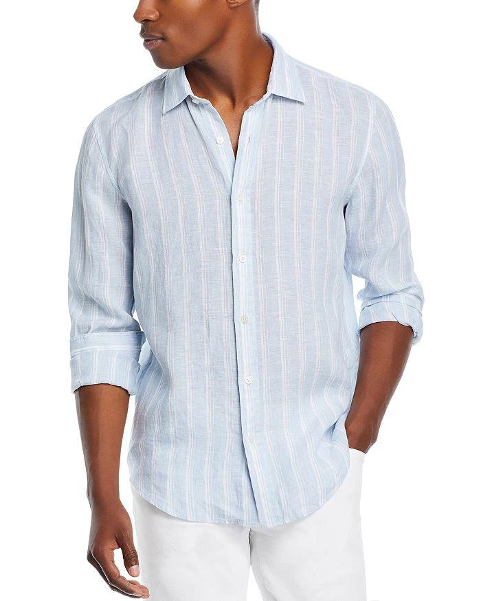 The Men's Store at Bloomingdale's Linen Regular Fit Button Down Shirt - Exclusive 1