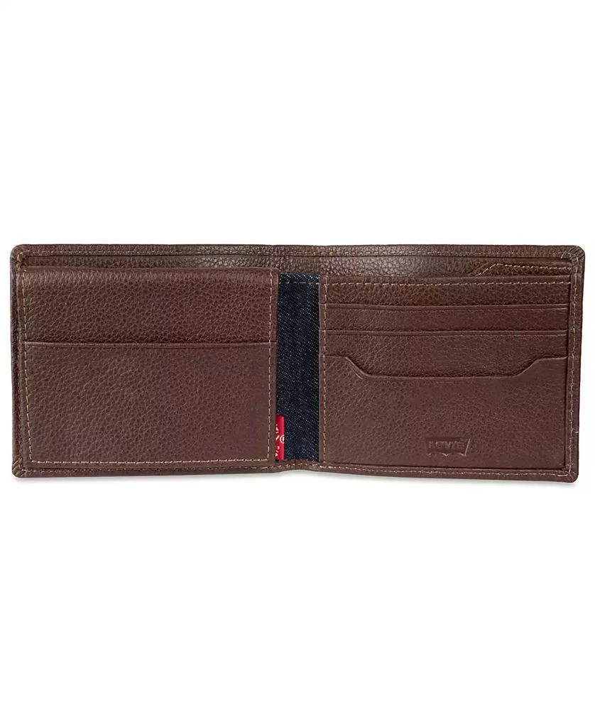 Levi's Men's Bill Divider and Ornament Passcase Wallet 9