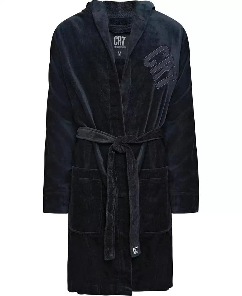 CR7 Men's Modern Cut Cotton Bathrobe 1