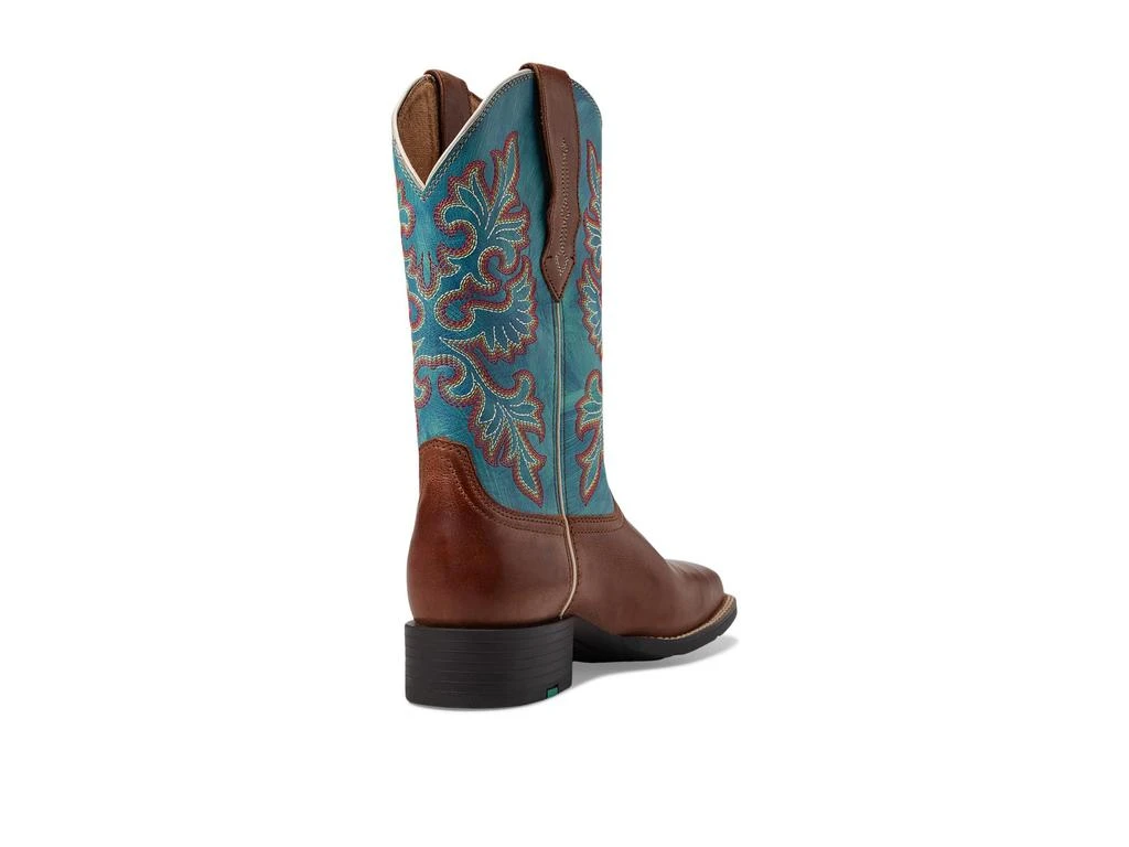 Ariat Round Up Wide Square Toe StretchFit Western Boot 5