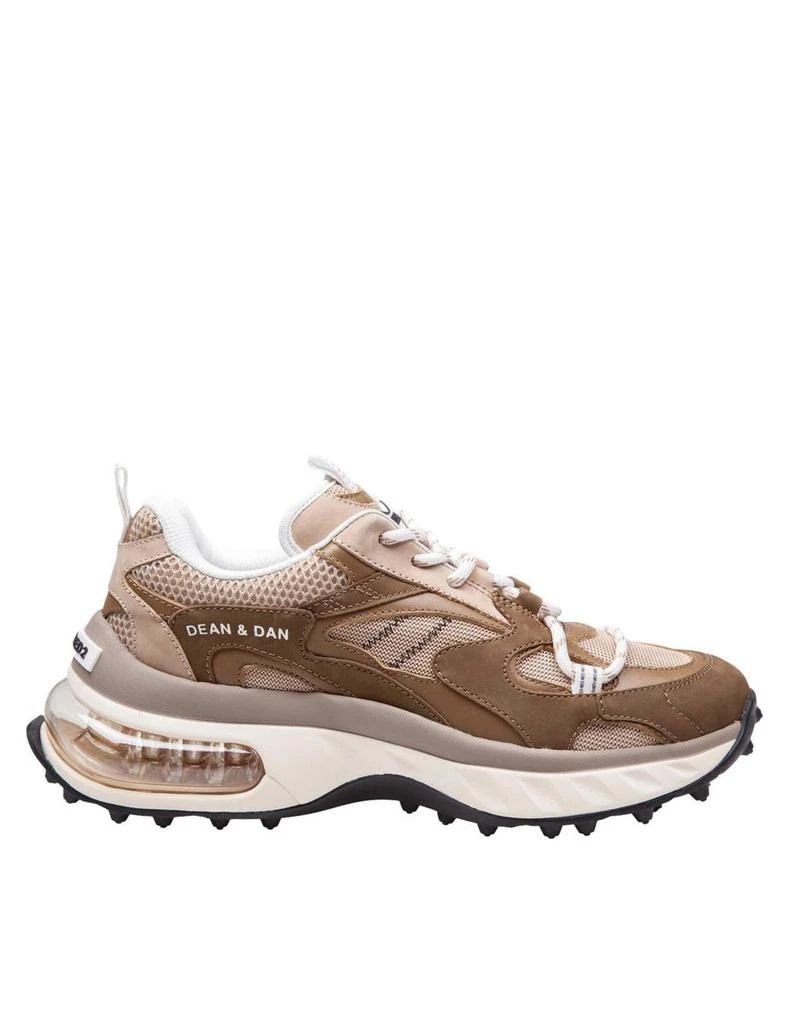 DSQUARED2 DSQUARED2 Running Sneakers In Leather And Technical Fabric 1