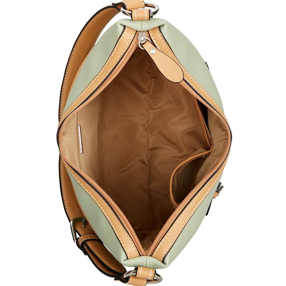 Giani Bernini Saffiano Faux Leather Medium Hobo Bag, Created for Macy's