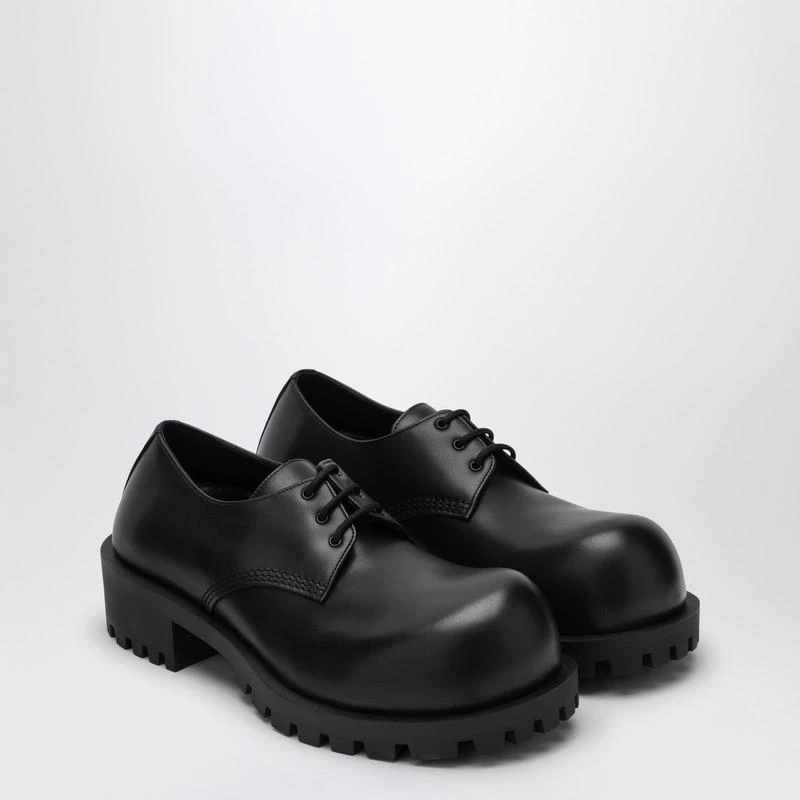 Balenciaga Black calfskin Hummer derby 2